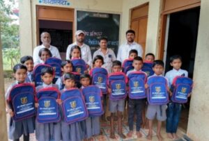 School Kits Distributed in Satara